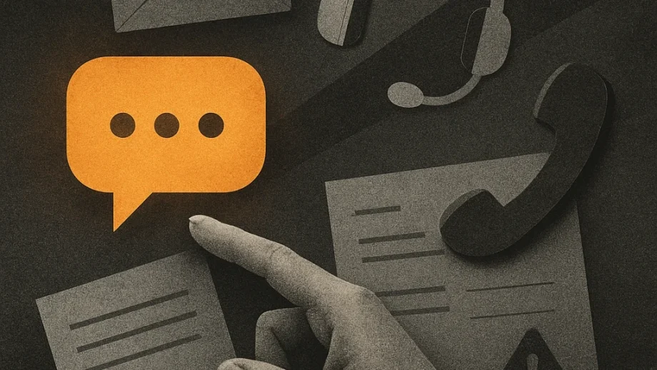 Customer support channels